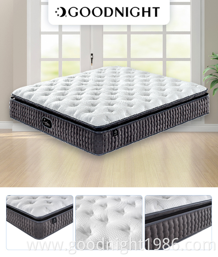 10 inch mattress Organic Non Toxic Natural Foam Pocket Spring Mattress Manufacturers